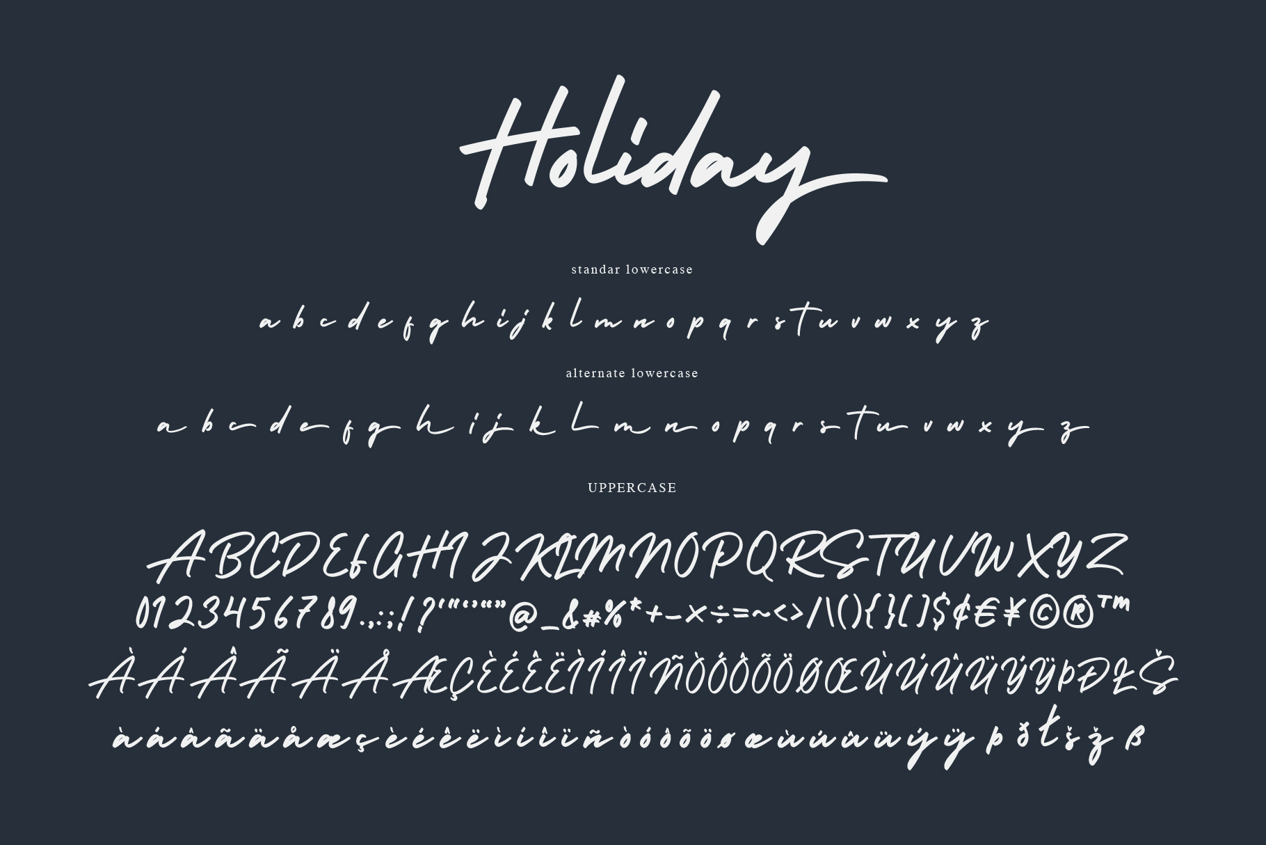 Holiday Bold Script Font Befonts Com