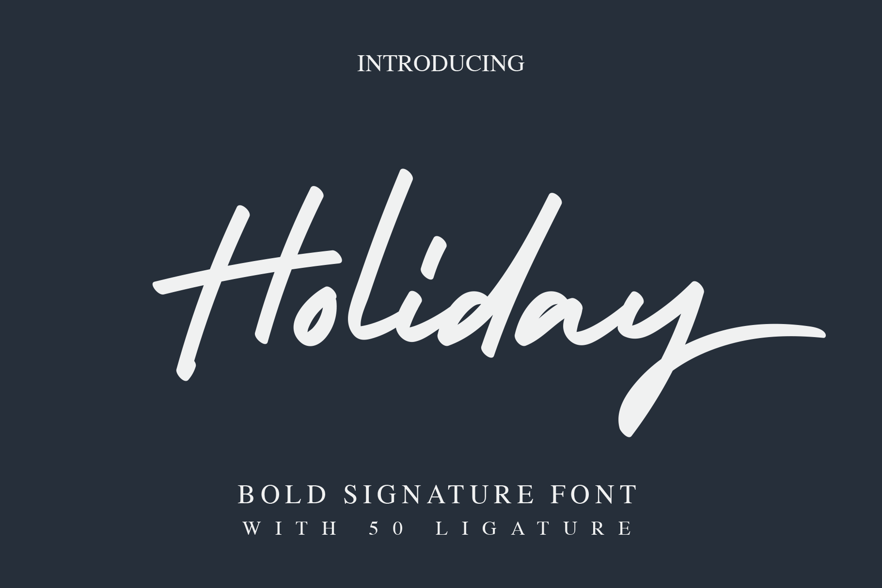 Holiday Bold Script Font Befonts Com