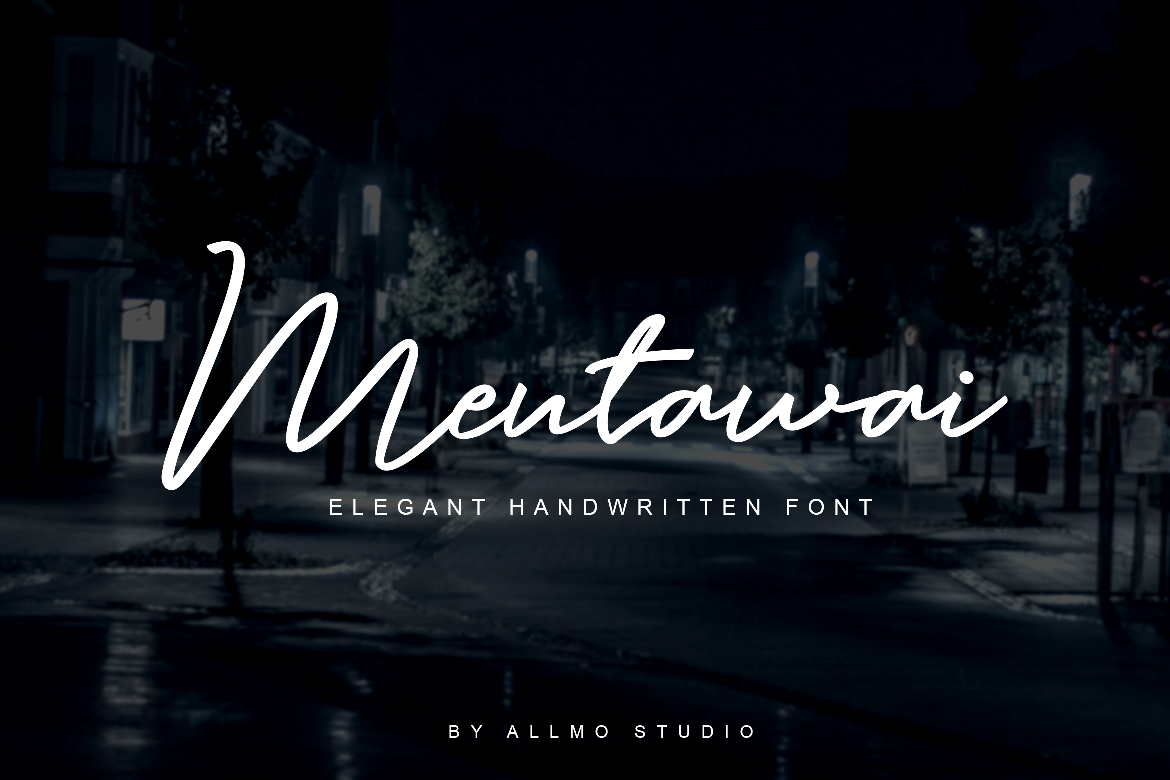  Mentawai  Signature Font Befonts com