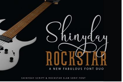 Free The Rockstar Duo Script Fonts