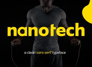 Nanotech LLC Sans Serif Font