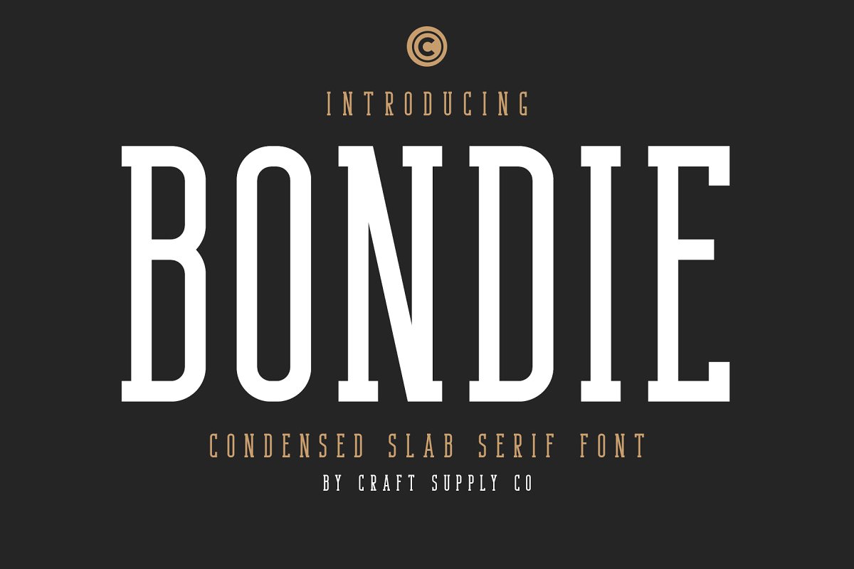 Bondie Slab Serif Font Download Free Font