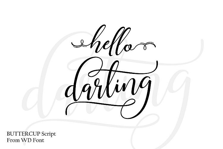 Buttercup Handwritten Font - Befonts.com