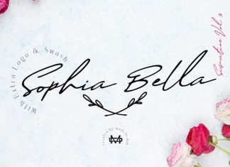 Sophia Bella Signature Font