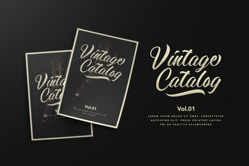 Calingham Calligraphy Font