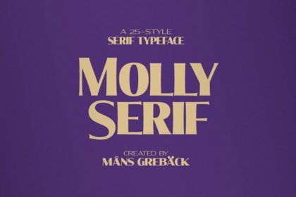 Molly Serif Font Family