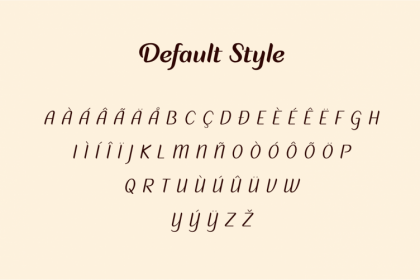 Plom Praeng Script Font Befonts Com