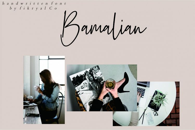 Reactin Signature Font