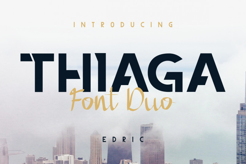 THIAGA Font Duo