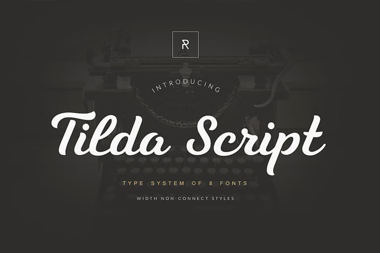 coser Cantina animal Tilda Script Font - Download Free Font