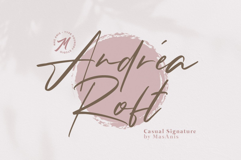 Andrea Roft Script Font