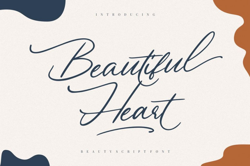 Beautiful Heart Script Font - Befonts.com