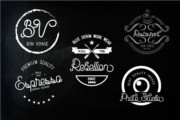 Brandy Monoline Font Duo