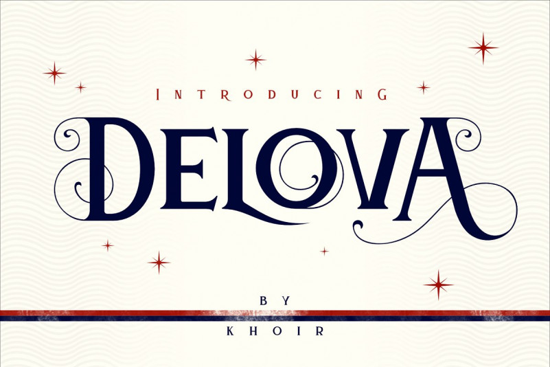 Delova Typeface