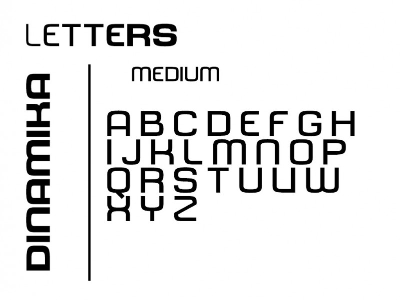 Dinamika Font Family