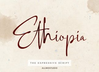 Ethiopia Script Font