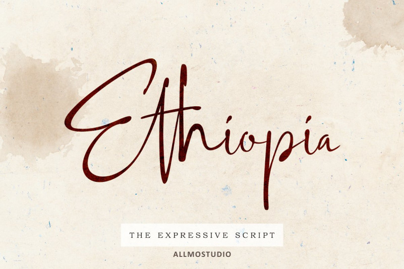 Ethiopia Script Font