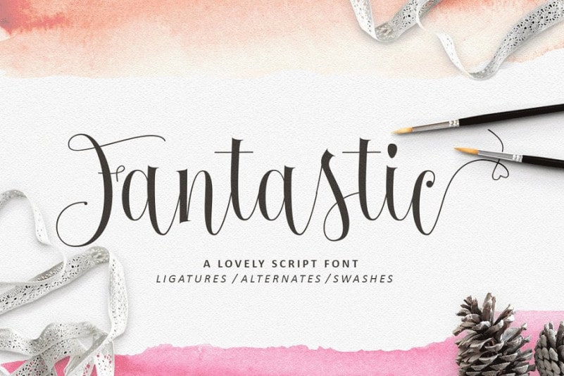 Fantastic Calligraphy Font