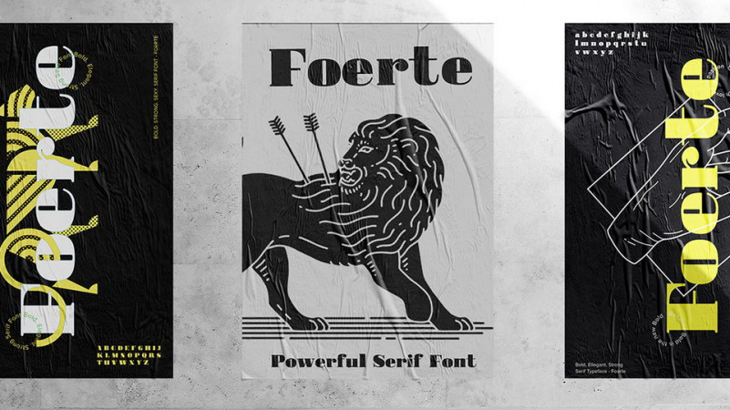 Foerte Serif Font