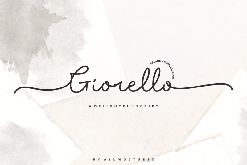 Giorello Signature Font
