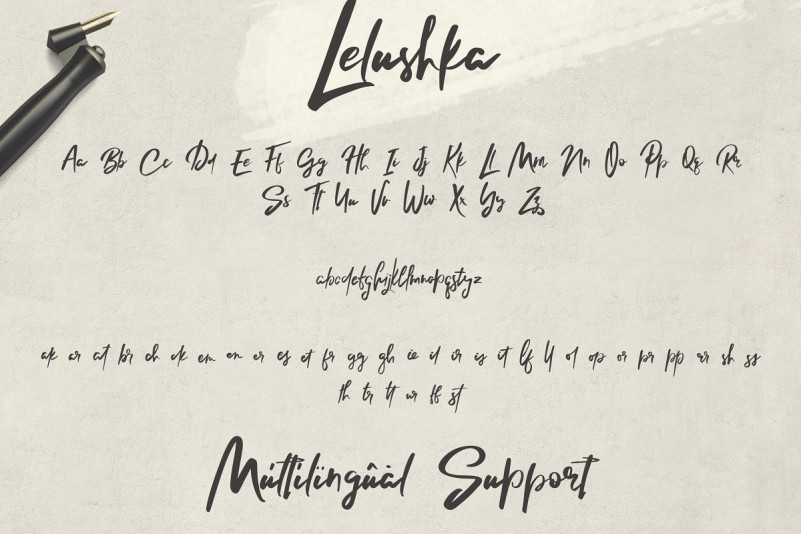 Lelushka Script Font