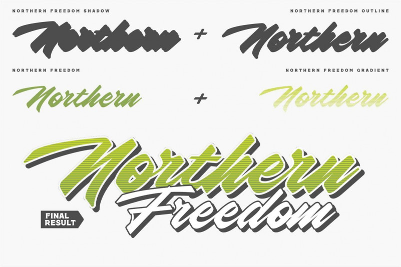 Northern Freedom Font