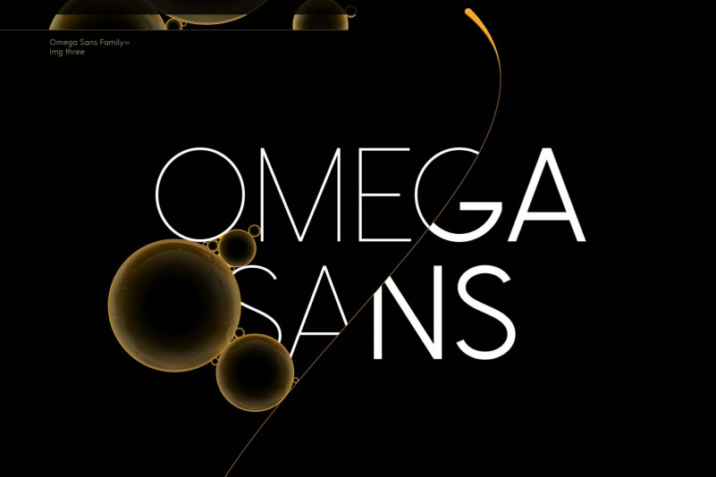 Omega Sans Free Font - Download Free Font