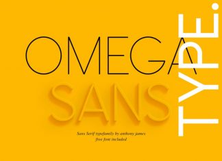 Omega Sans Free Font