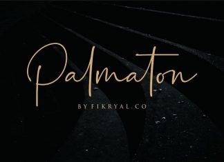 Palmaton Handwritten Font