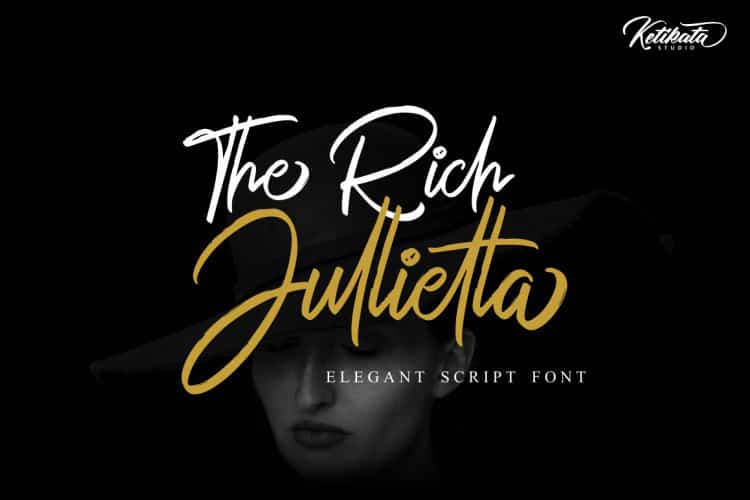 The Rich Jullietta Script Font