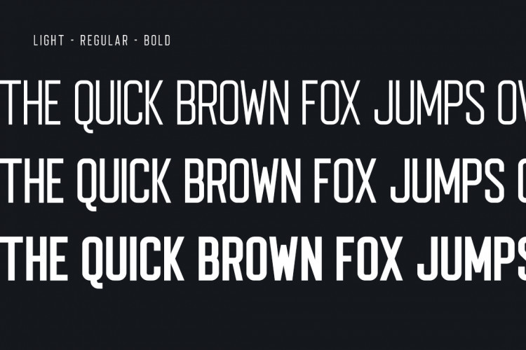Voltage Typeface