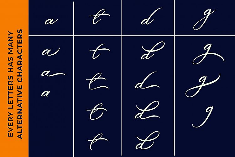Belgian Signature Font