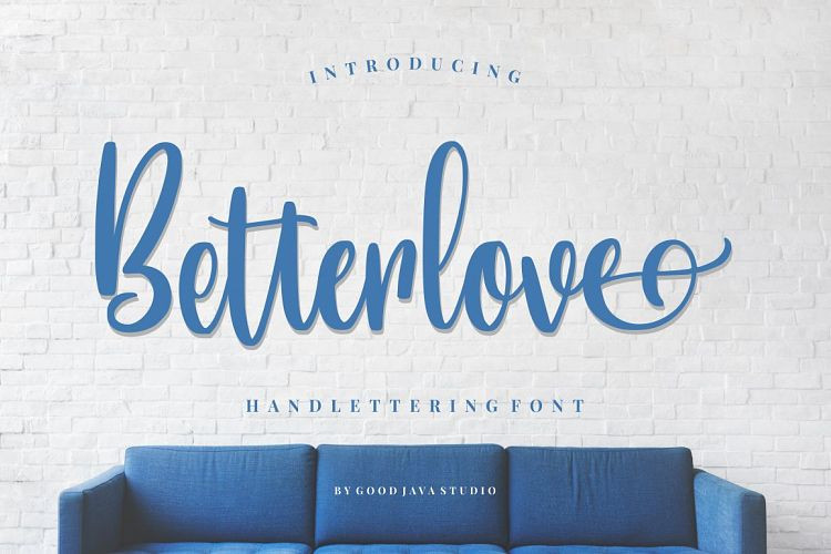 Betterlove Handlettering Font