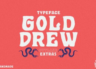 Golddrew Display Font