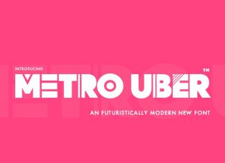 Metro Uber Font