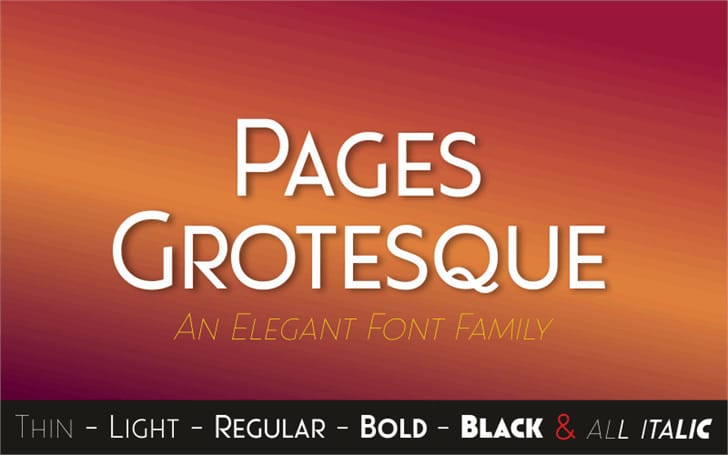 Grotesque font free download mac pc