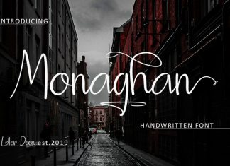Monaghan Handwritten Font