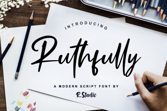 Ruthfully Handwritten Font