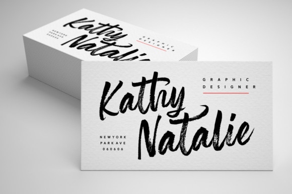 The Friday Stroke Brush Font