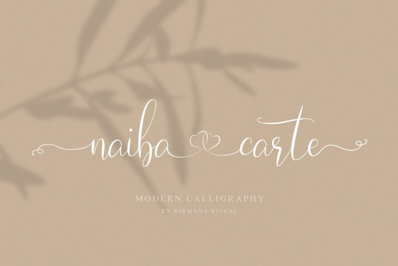Naibacarte Script Font