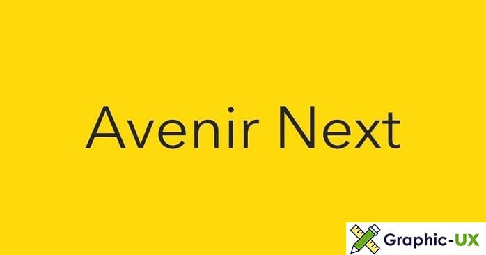 avenir next pro font family download