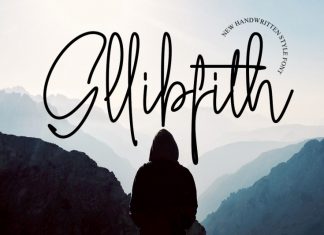 Gllibfith Handwritting Font