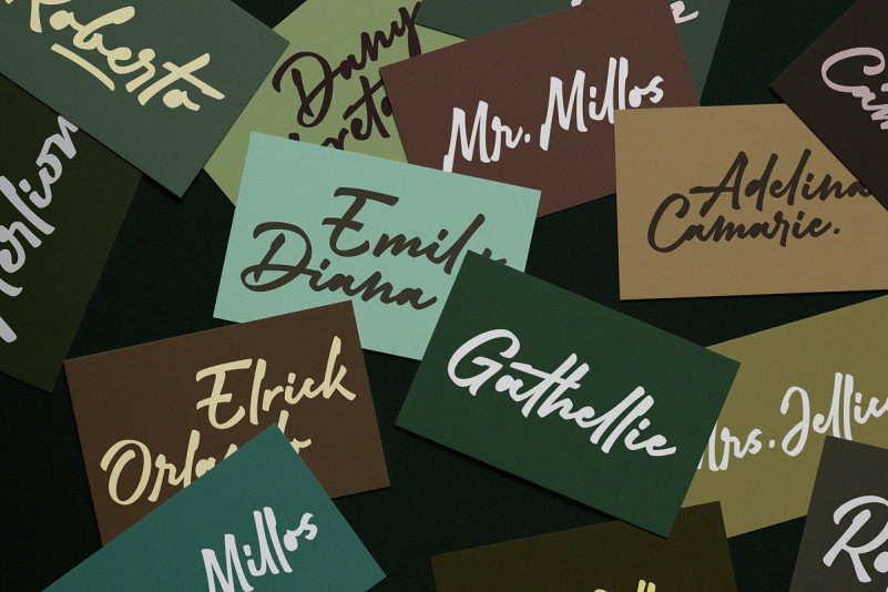 Adelina Camarie Signature Font