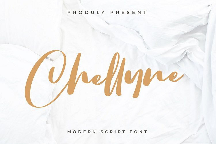 Chellyne Script Font
