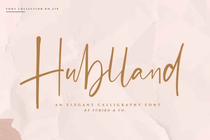 Hublland Script Font