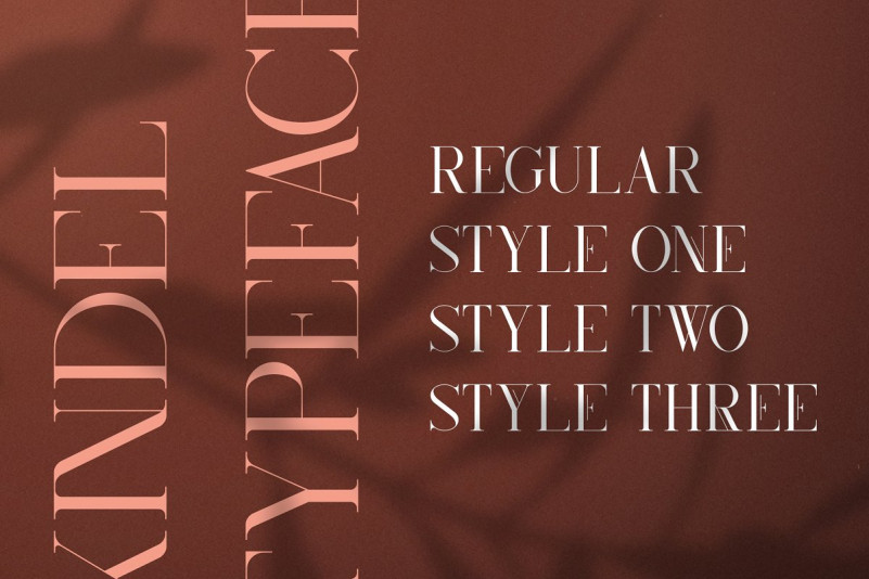 Kindel Serif Font
