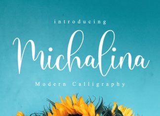 Michalina Script Font