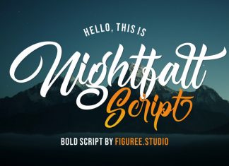 Nightfall Script Font