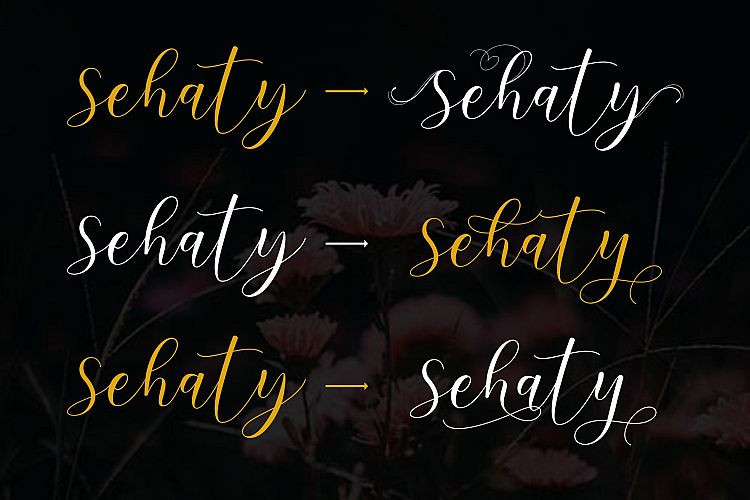 Sehaty Script Font