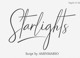 Starlights Script Font
